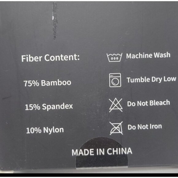 BBFrey Natural Bamboo Compression Socks 15-20 mmHg 6 Pairs Plastic-Free Hypoall - Picture 3 of 9